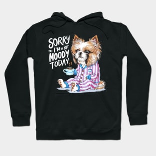 Sorry I'm A Bit Moody Today dog Hoodie